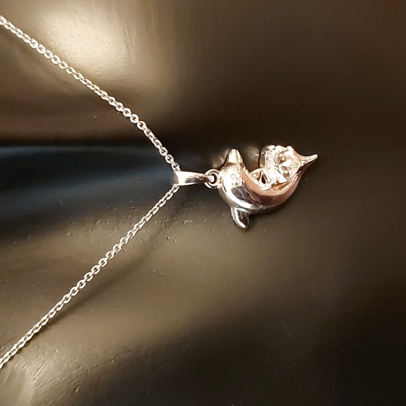 Vintage Sterling silver necklace - Picture 3 of 8